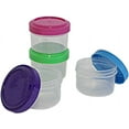 Twist Top Salad Dressing Cups Pack of 4 Reusable Dipping Sauce