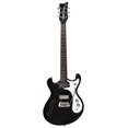 thumbnail image 2 of Danelectro 66T Semi-Hollow Body Electric Guitar (Black), 2 of 2