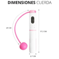 thumbnail image 2 of Cuerda Para Saltar Malubero Malu1303 Contador Cálculo De Calorias Rosa, 2 of 2