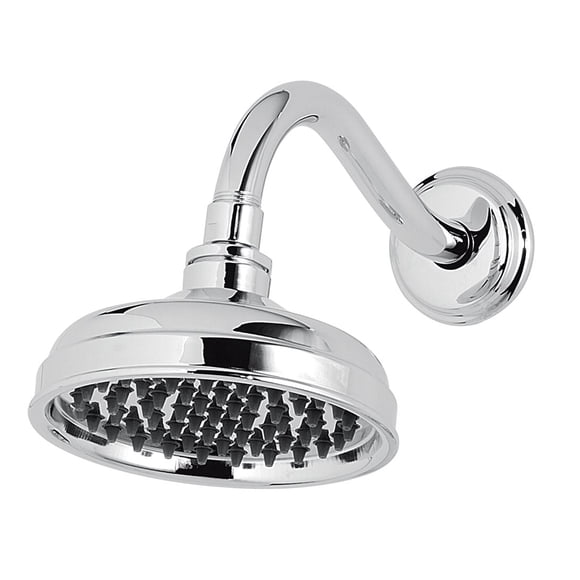 Pfister LG15-M95C Marielle - Alcachofa de ducha con brazo de ducha y brida, 1,8 gpm, cromo pulido