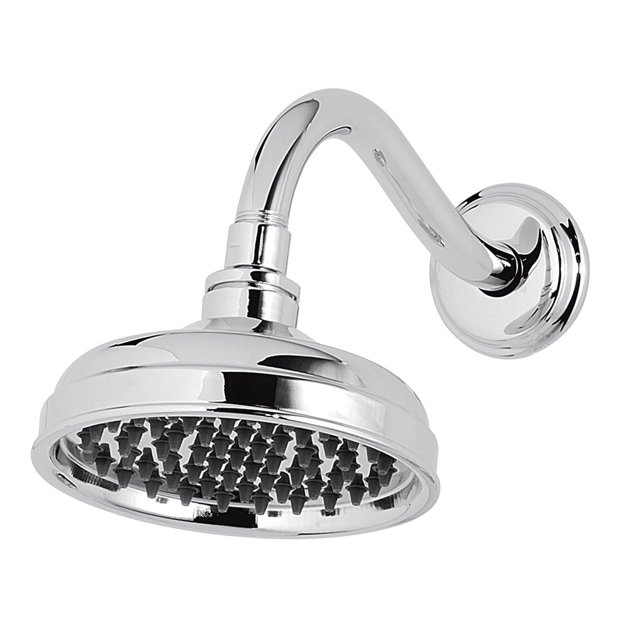 Pfister LG15-M95C Marielle - Alcachofa de ducha con brazo de ducha y brida, 1,8 gpm, cromo pulido