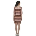 thumbnail image 5 of Moomaya Printed Tunic Dresses Women Back Slit 3/4 Sleeve Dress With Pockets, 5 of 6