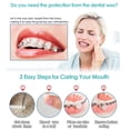 thumbnail image 2 of Braces Wax Orthodontic Wax for Dental Teeth Braces Wearer, 10 Pack, White, 2 of 5