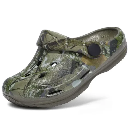 

GEDER-S Unisex-Child Classic Tie Dye Lined Clogs Kids Slippers