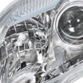 thumbnail image 4 of munirater 81150-06520 Left Front Chrome Projector Headlight Light Lamp Driver Side Replacement for 2010 2011 Toyota Camry 4-Door Sedan, 4 of 7