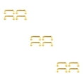 thumbnail image 1 of Maytalsory 1:12 Mini Pulls Arch Shape for Gate Closet Large 4Pcs Gold Large 4 Pcs 3Set, 1 of 6