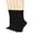 Black, variant on 7BIGSTARS KINGDOM Women's Bamboo Dress Socks - 4 Pack Medium - Thin Casual Crew Calf - Sock Size 9-11 Shoe Size 5-9 M Black