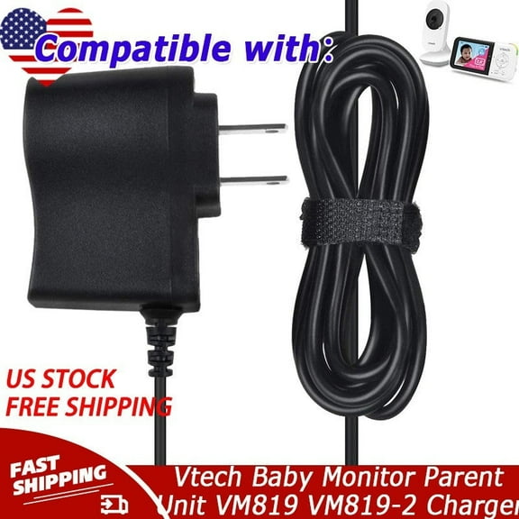 5V AC Adaptor Compatible with Vtech Baby Monitor Parent Unit VM819 VM819-2 Power Supply