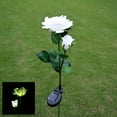 thumbnail image 4 of LSLJS Solar Lights For Outside,LED Outdoor Light Waterproof LED Outdoor Garden Garden Solar Rose Simulation Lights (double-headed) Night Light For Garden Yard Pathway, 4 of 4