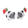 thumbnail image 4 of de Artículos para Fanáticos, Gafas de terre de Fútbol, ​​gafas Divertidas, Gafas Divertidas, Gafas Decorativas para Mujeres, Hombres Y Salvador Gafas de sol de fútbol de fiesta, 4 of 5