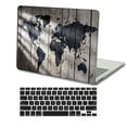thumbnail image 4 of KSK KAISHEK Only Compatible MacBook Pro 16 inchs Case 2019 - 2020 Release Model A2141, Plastic Hard Case + Black Keyboard Cover, Wood grain 57_1, 4 of 5