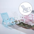 thumbnail image 3 of 1/12 casa de de modelo de silla mecedora en miniatura muebles de cocina jardín modelo de patio juguetes blanco Salvador miniaturas de casa de muñecas, 3 of 8