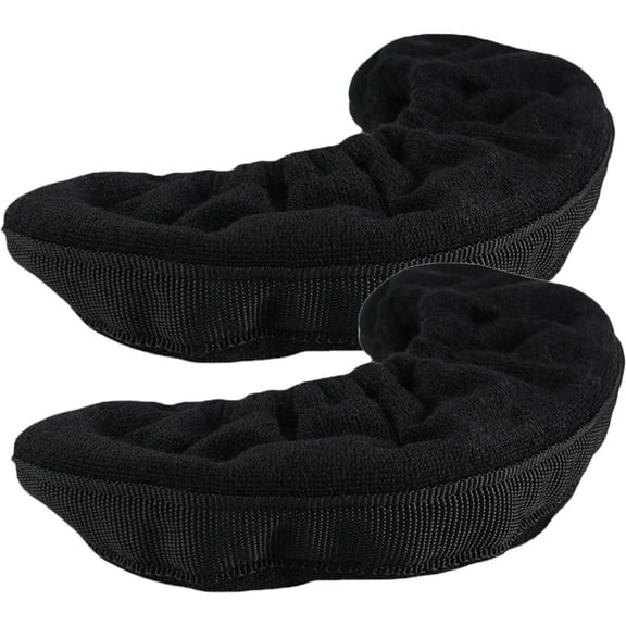 FOLOYORI Shoe Guards Ice Skating Black Ice Skate Shoes 2Pcs 13.8x2.7in