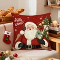 thumbnail image 2 of FeiFu Christmas Printed Pillow Cover Cute Christmas Prints for Home Sofa Bedroom or Living Room Decor Cushion Decorations, 2 of 6