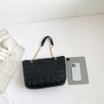 thumbnail image 3 of Bolsa De Hombro Bolsas de hombro para mujer Cadenas de moda PU Diamantes Bolsas Crossbody Bolsas Negro Ndcxsfigh Para Estrenar, 3 of 4