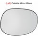 thumbnail image 4 of Apuakthei Reemplazo del cristal del espejo retrovisor exterior izquierdo para CITROEN C2 C3I C3 Pluriel XSARA Picasso 8151GE 8151GF, modelo: Plata 38, 4 of 5
