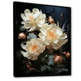 thumbnail image 2 of Designart "Flowers Blossoming In Surreal Style I" Surrealism Floater Framed Canvas Wall Art, 2 of 5