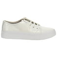 thumbnail image 2 of Via Spiga | Viola Platform Sneakers | Cream | Size 8.5, 2 of 8