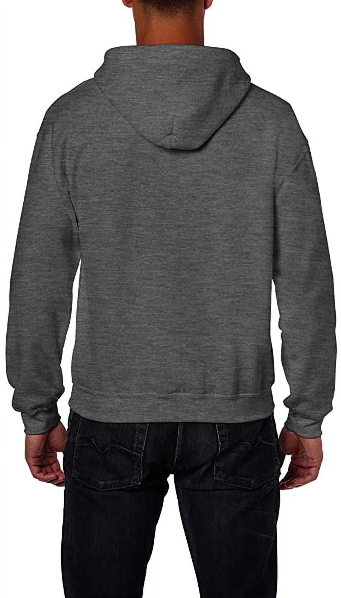 Gildan Mens Heavy Blend&nbsp;Full Zip Hooded Sweatshirt, L, Forest