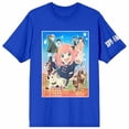 thumbnail image 4 of Spy X Family Group Key Art Crew Neck Short Sleeve Women's Royal Blue T-shirt-3XL, 4 of 7
