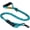 Blue-green, variant on Philowng 6ft Reflective Bungee Dog Leash – Heavy Duty Shock Absorbing Lead with Padded & Traffic Handles for Medium Large Dogs Training