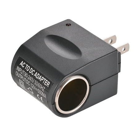 Universal AC to DC Car Cigarette Lighter Socket Adapter (US