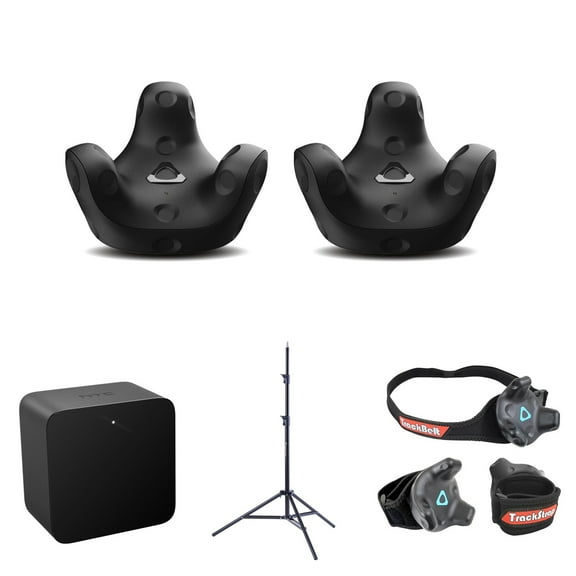 HTC VIVE 3.0 Tracker 3 Pack with Base Station & Full Body VR Tracking ...