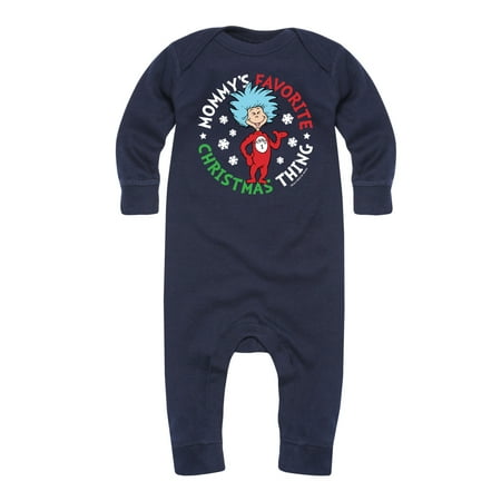 

Cat in the Hat - Favorite Christmas Thing Mommy - Infant Baby Long Sleeve Bodysuit