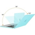 thumbnail image 4 of MOSISO Compatible with 2025-2022 MacBook Air 13.6 inch Case M4 A3240 M3 A3113 M2 A2681, Plastic Hard Shell Case&Keyboard Cover&Screen Protector&Type C Adapter 2 Pack, Turquoise, 4 of 6