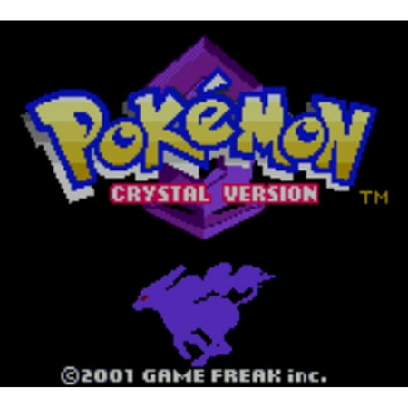 Pokemon Crystal 3DS, Nintendo, Nintendo 3DS, [Digital Download], (Pokemon Crystal Best Starter)