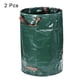 thumbnail image 3 of Jardín Bolsa 132 Galones Grande Hoja Residuos Jardinería Contenedor Reutilizable Soporte para Césped Patio Piscina Paquete de 2, 3 of 5