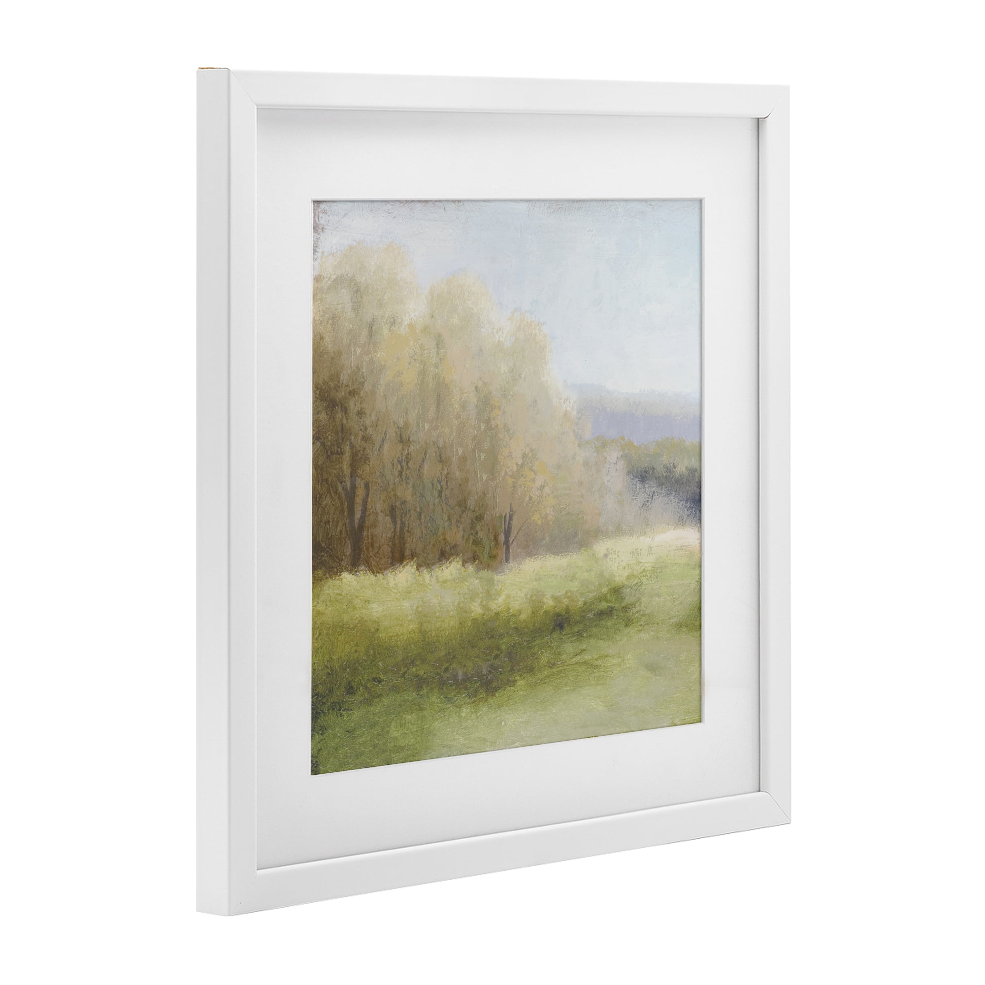 Stupell Industries Within Familiar Place Meadow White Framed Print Under Glass, design by Michael Marcon