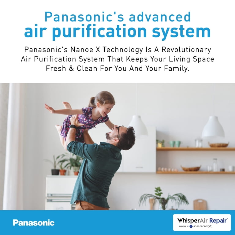 Free Shipping! Panasonic FV-01VCN1 WhisperAir Repair, Filterless