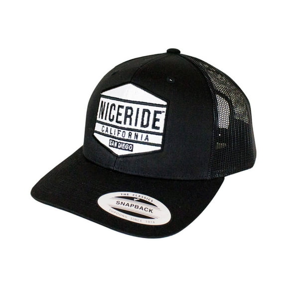 "Good Times" Black Retro Trucker Hat For Adult Men & Women