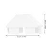 thumbnail image 2 of 8pcs Fence Top Covers Flat Fence Covers Flat Fence Replacement Caps Flat Fence Cap Part Pvc Post Caps Guardrail Post Cover, 2 of 8