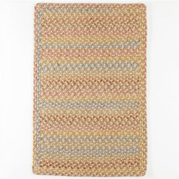 Rhody Rug WO51R120X156B 10 x 13 ft. Woodstock Rectangle Rug, Khaki & Multi Color