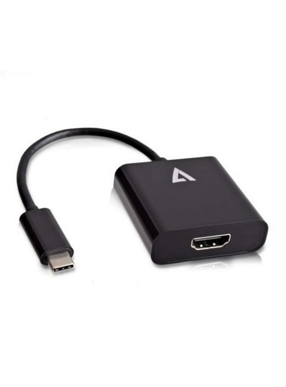 V7 Cables  USB-C to HDMI Adapter, Black