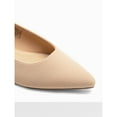thumbnail image 6 of Women’s Pointed Toe Slingback Flats, Dress Up Low Heel Shoes With Bow Knot, 6 of 9