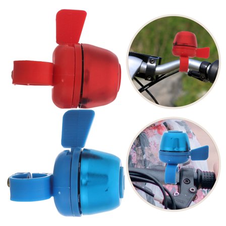 AURARMLET 4pcs Blue Bike Bell for Cycling Accessories Loud Sound for Mountain Bikes for Kids