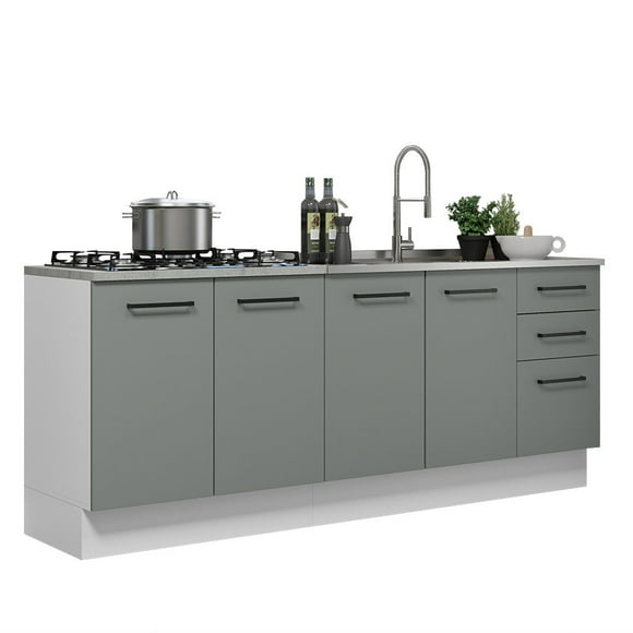 Kit Amario de Cocina 200cm Glamy Madesa BG