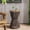Dark Gray + Teak, variant on Christopher Knight Home Outdoor Side Table Set of 2, Woven Rope Patio End Tables, Black + Teak