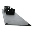 thumbnail image 3 of Rack Mount Bezel, 2URFP 19" 2U Rack Face Plate With 1 - 8 1/2" X 2" Modular Cut Out, Black, 3 of 4