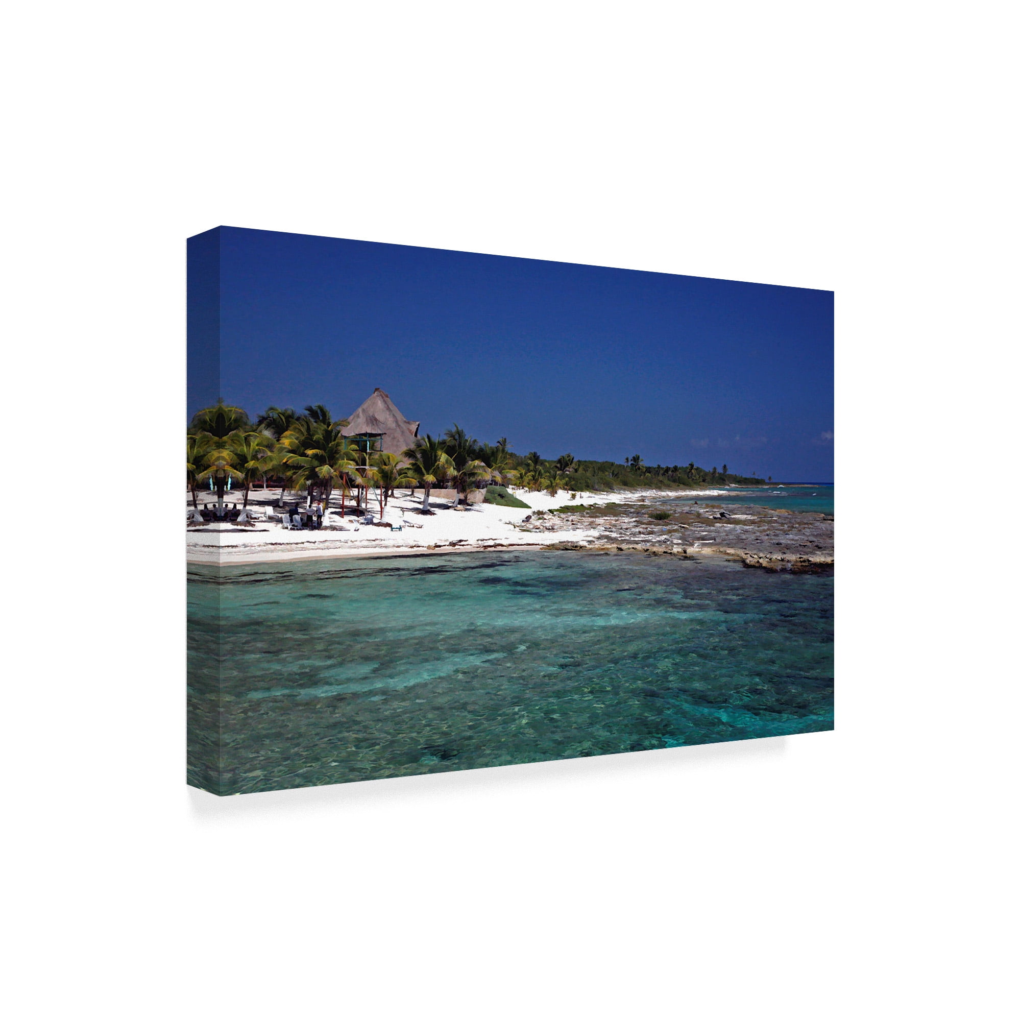 Trademark Fine Art 'Belize 1' Canvas Art by J.D. McFarlan