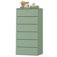thumbnail image 6 of Homfa 7 Drawer Dresser, Modern Tall dresser Chest of Drawers for Bedroom Living Room，Green, 6 of 7