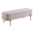 thumbnail image 1 of Banca de Almacenamiento Lebreton Gris Kessa Muebles, 1 of 5