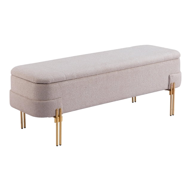 Banca de Almacenamiento Lebreton Gris Kessa Muebles