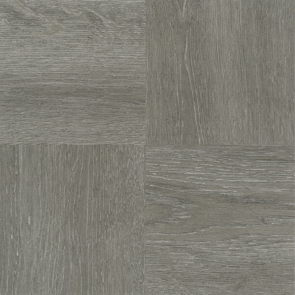 Achim Charcoal Grey 12in x 12in 1mm. Self Adhesive Vinyl Floor Tiles