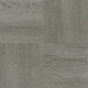 Achim Charcoal Grey 12-in x 12-in 1mm. Self Adhesive Vinyl Floor Tiles - 45 Tiles /45 Sq. ft.
