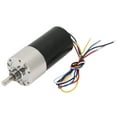 thumbnail image 2 of Reductor de velocidad de motor sin escobillas de CC con soporte CW CCW 12 V para instrumento de medición de alta precisión (100 rpm/min), 2 of 12