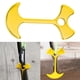 thumbnail image 3 of Clavos fijos para toldo de exterior con ancla de espina de pescado para suelo de tablones negro Ndcxsfigh  Para Estrenar, 3 of 7